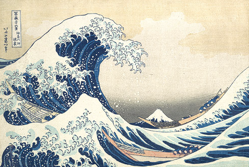 The Great Wave at Kanagawa/Katsushika Hokusai