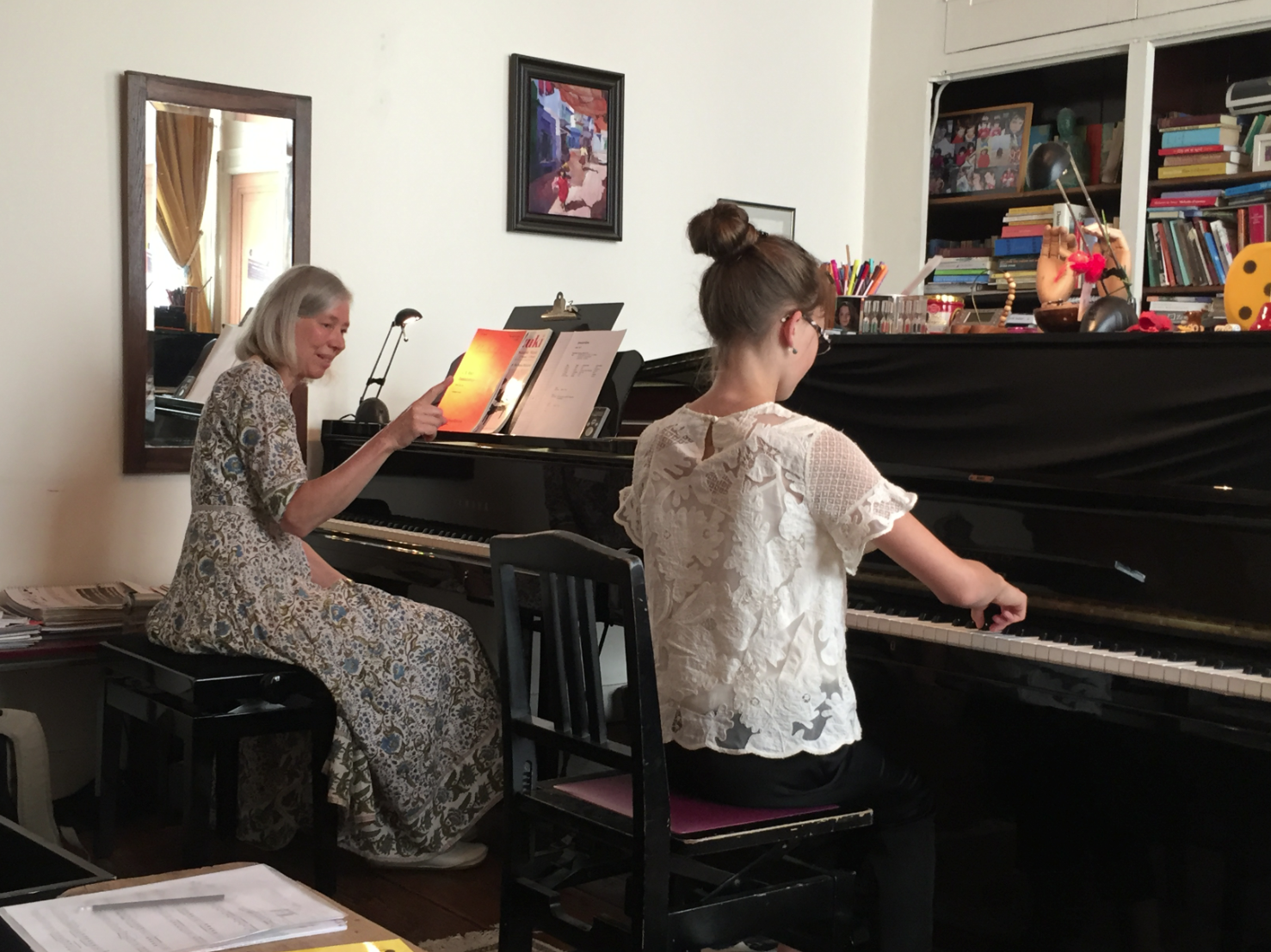 Jenny teaching