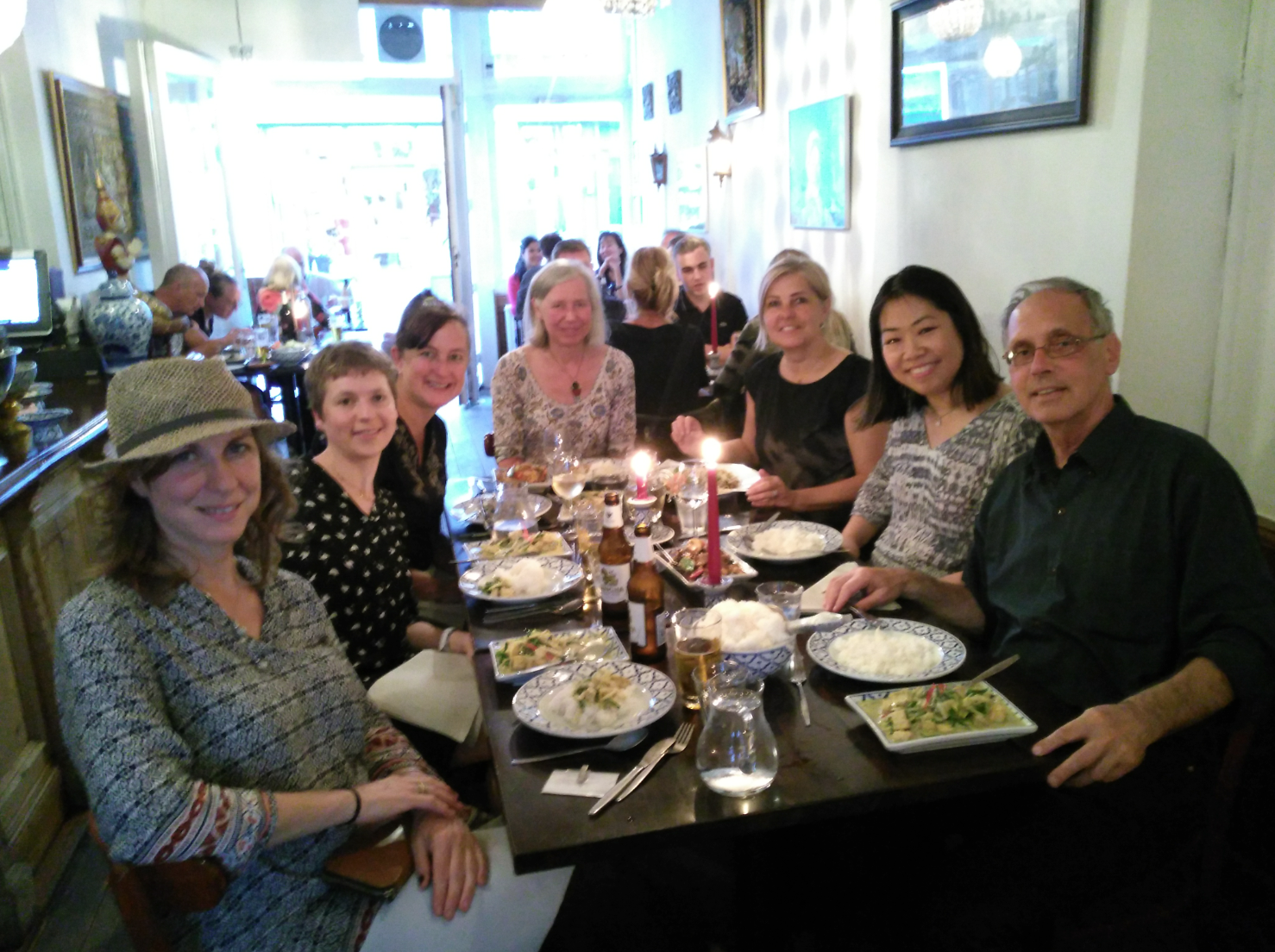 Dinner with collegues