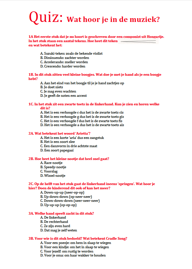 Quiz page 1