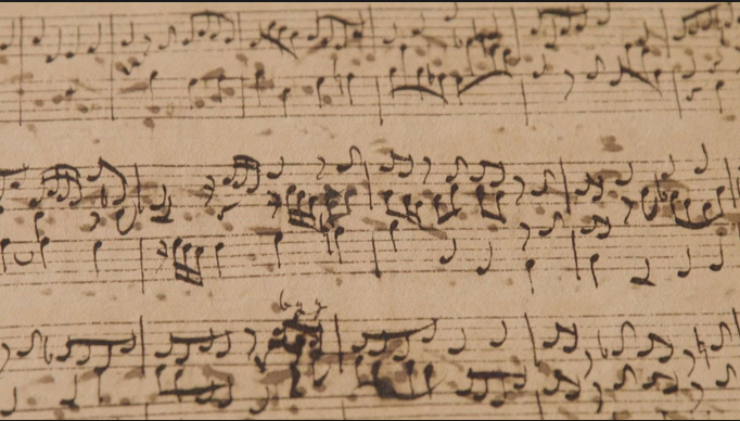 Handwriting Bach