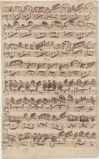 Partita for keyboard
