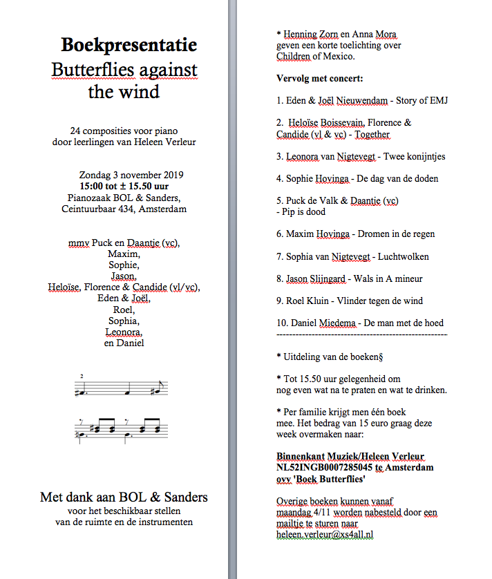 Concert 2 om 15 uur