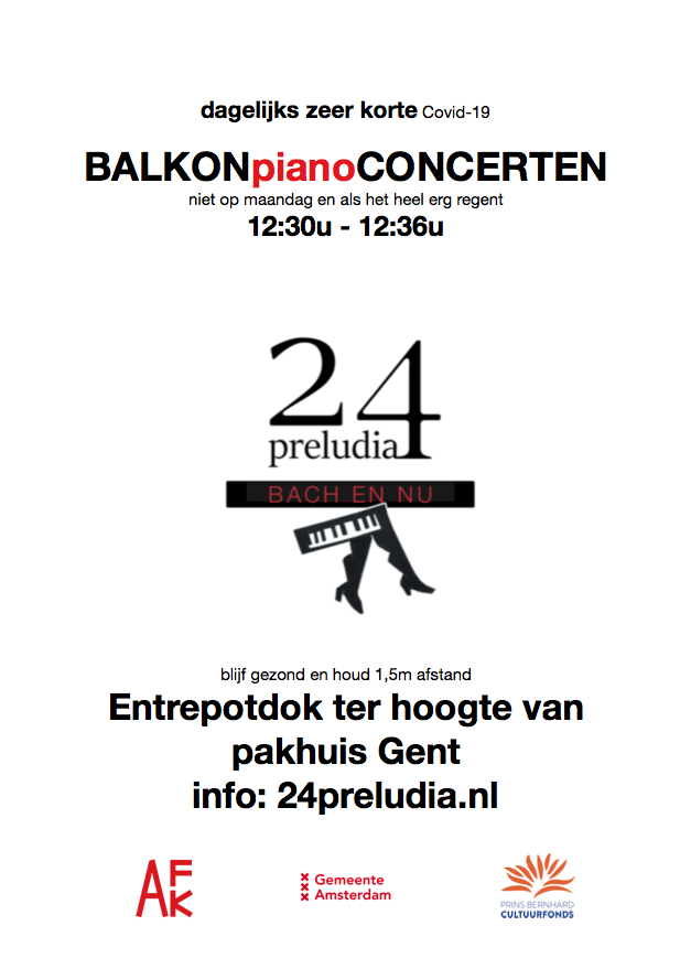Aankondiging concerten
